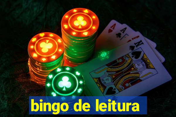 bingo de leitura